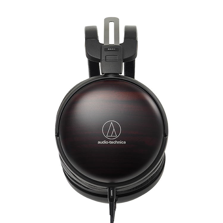 Audio-Technica ATH-AWKT/f audiophile wooden closed-back headphones