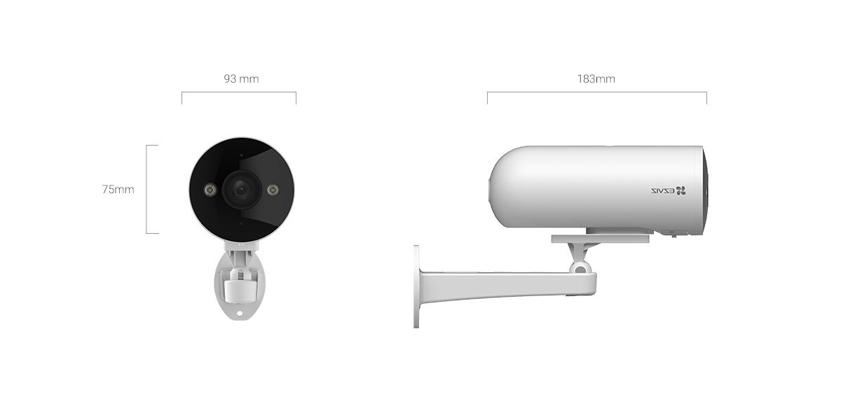 EZVIZ H5 POE 3MP 戶外防水智能攝錄機（CS-H5-R201-1H3EKFL (4mm)）[香港行貨]
