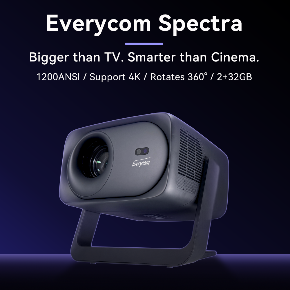 EVERYCOM Spectra 1080P 1200ANSI 高清投影機 - 香港行貨一年保養 | NETFLIX 正版授權-DIGIBAL ONLINE