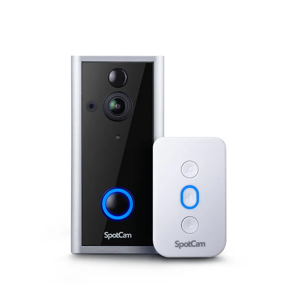 SpotCam Ring 2 門鐘攝影機（連無線門鈴）[香港行貨]-DIGIBAL ONLINE