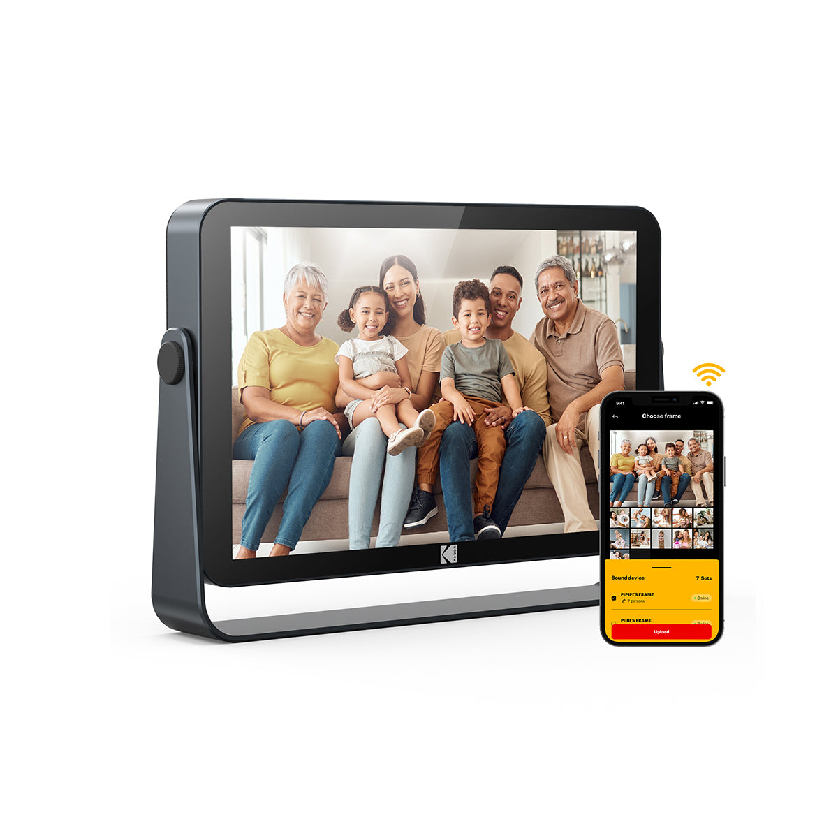 Kodak RWF-109V 電池版 WiFi 電子相架 原裝行貨
