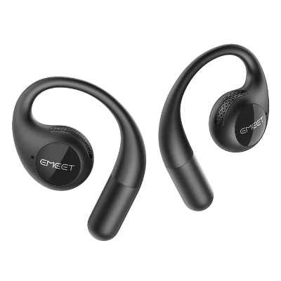 EMEET AirFlow 可拆式麥克風 雙向極致降噪耳機 黑色 香港行貨-DIGIBAL ONLINE