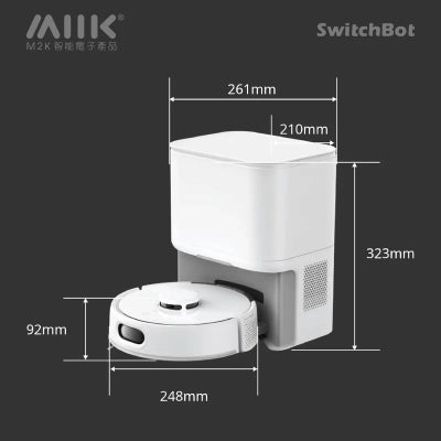 SWITCHBOT K10+ Pro 高級版掃地吸塵機器人 [香港行貨]-DIGIBAL ONLINE