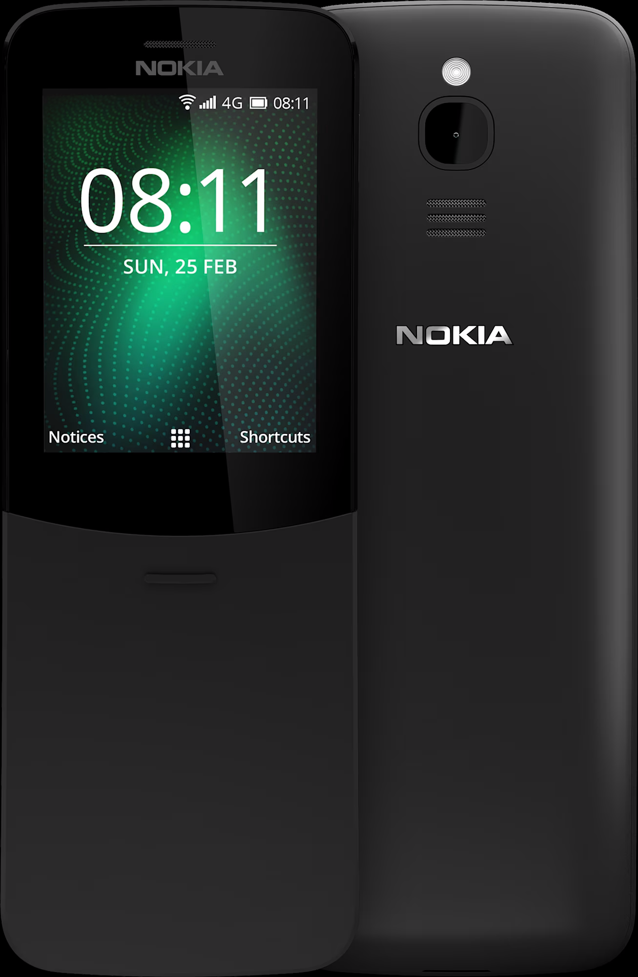 NOKIA 8110 4G 雙SIM卡 曲線熒幕 能手機 經典機王 - 香港行貨-DIGIBAL ONLINE
