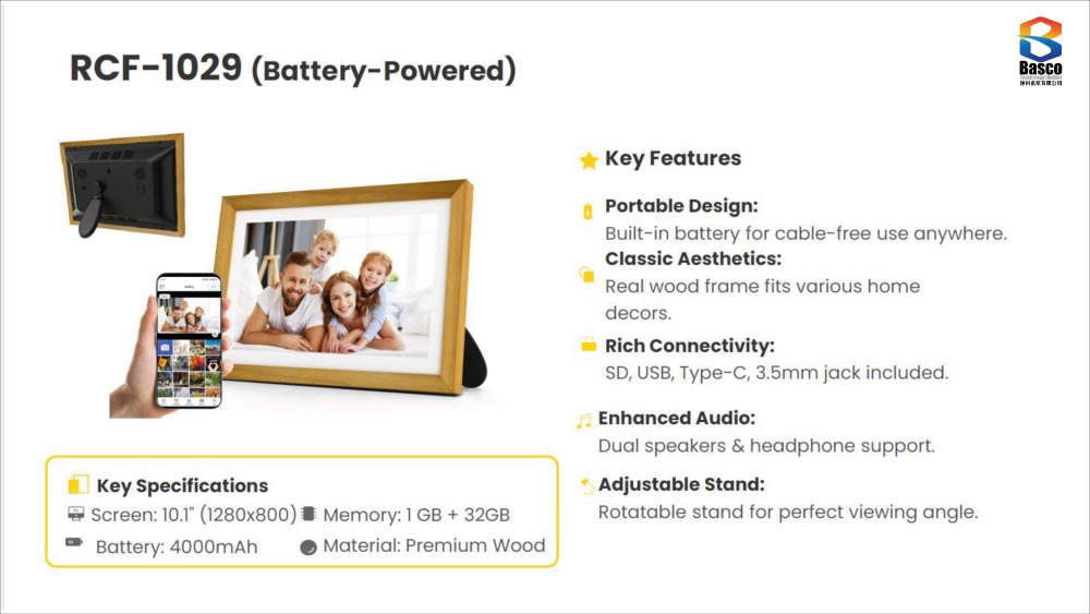 Kodak RCF-1029 Smart Calendar Photo Frame with WiFi - Original Product