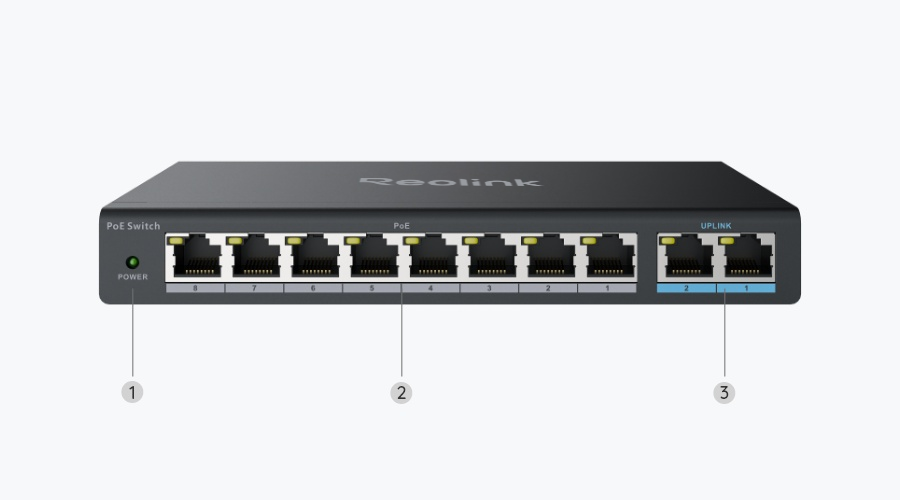 Reolink POE SWITCH 120W PoE Switch