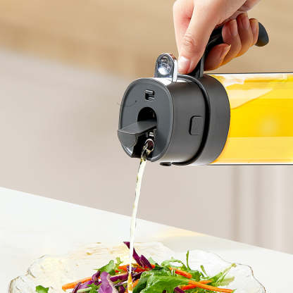 500ML 廚房按壓霧化 防漏油玻璃 噴油壺-DIGIBAL ONLINE