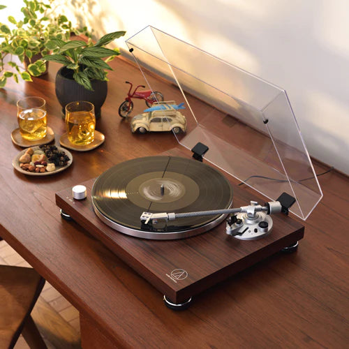 Audio Technica AT-LPW50BT RW 無線皮帶驅動式黑膠唱盤【香港行貨】-DIGIBAL ONLINE