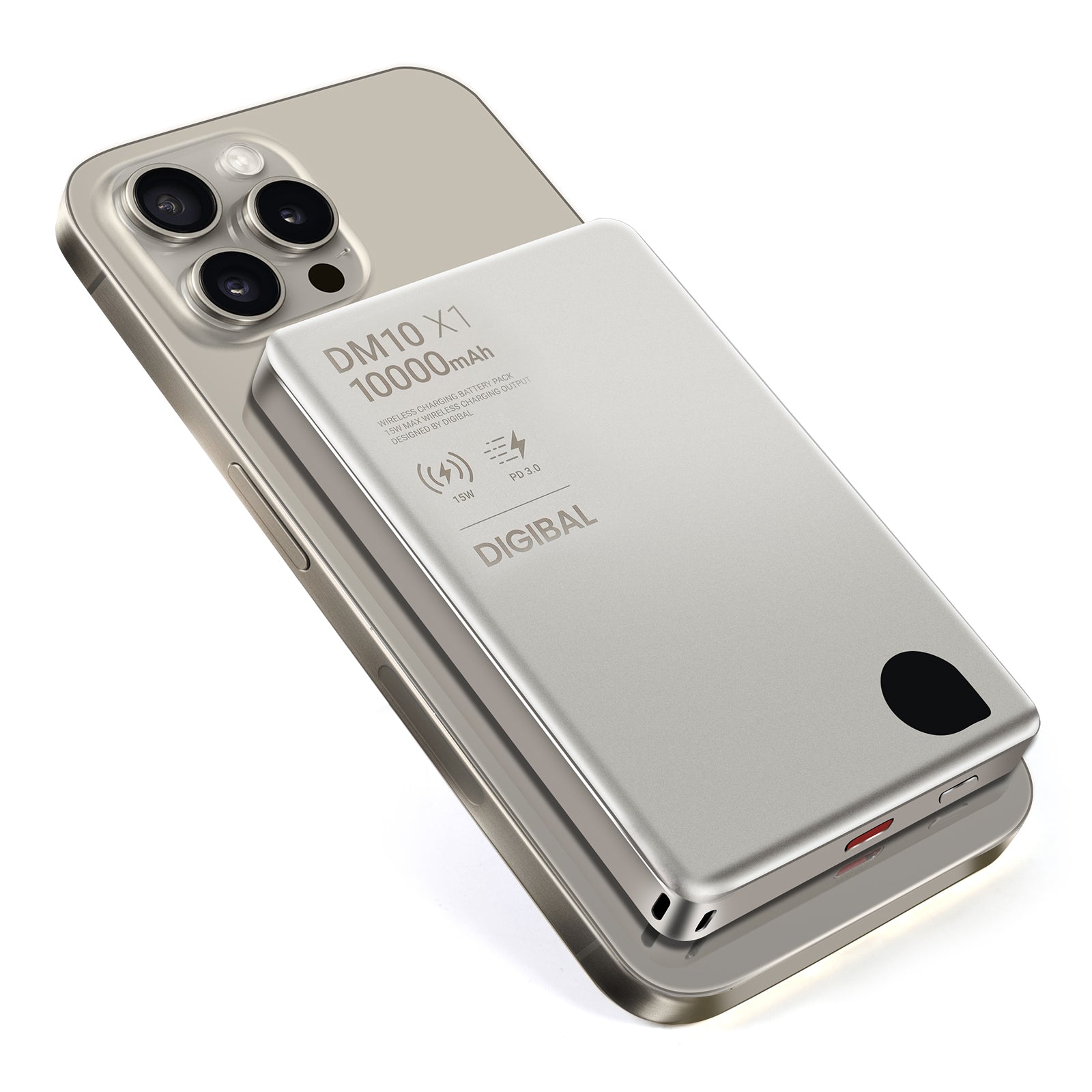 DIGIBAL DM10 X1 10,000mAh QI2 Magsafe 無線充電器 [二年保養]-DIGIBAL ONLINE