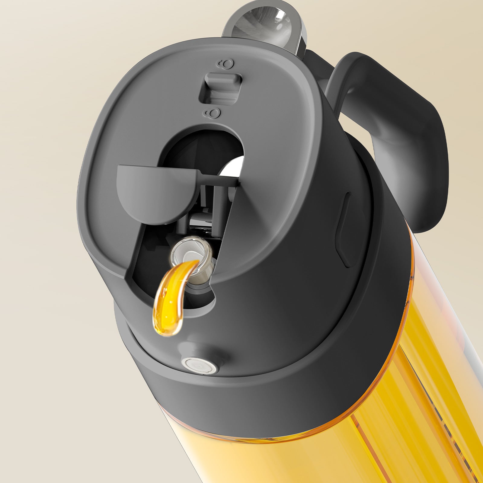 500ML 廚房按壓霧化 防漏油玻璃 噴油壺-DIGIBAL ONLINE