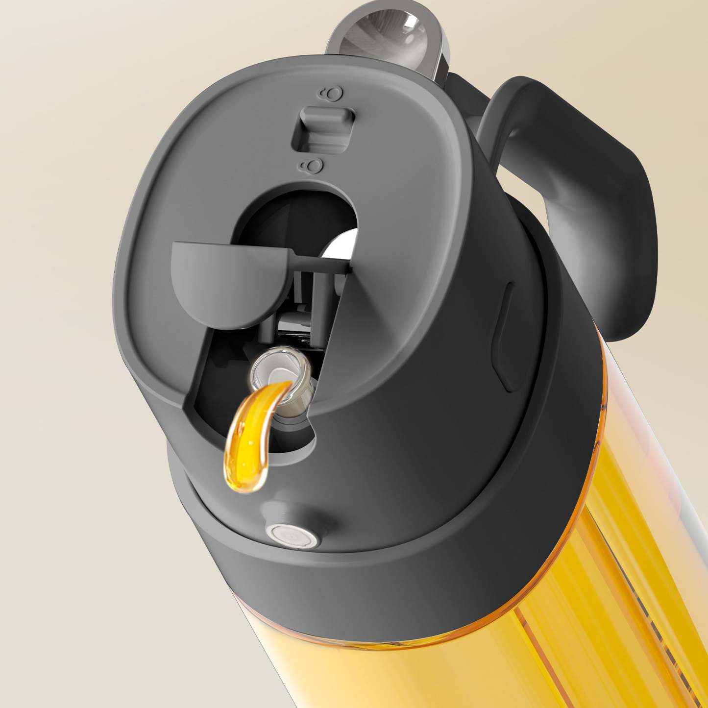 500ML 廚房按壓霧化 防漏油玻璃 噴油壺-DIGIBAL ONLINE