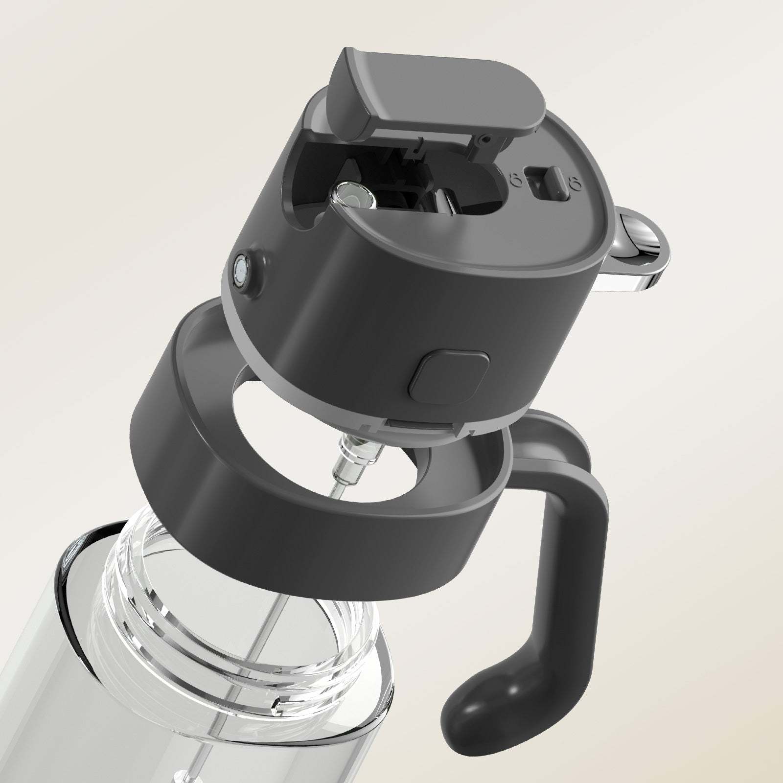 500ML 廚房按壓霧化 防漏油玻璃 噴油壺-DIGIBAL ONLINE