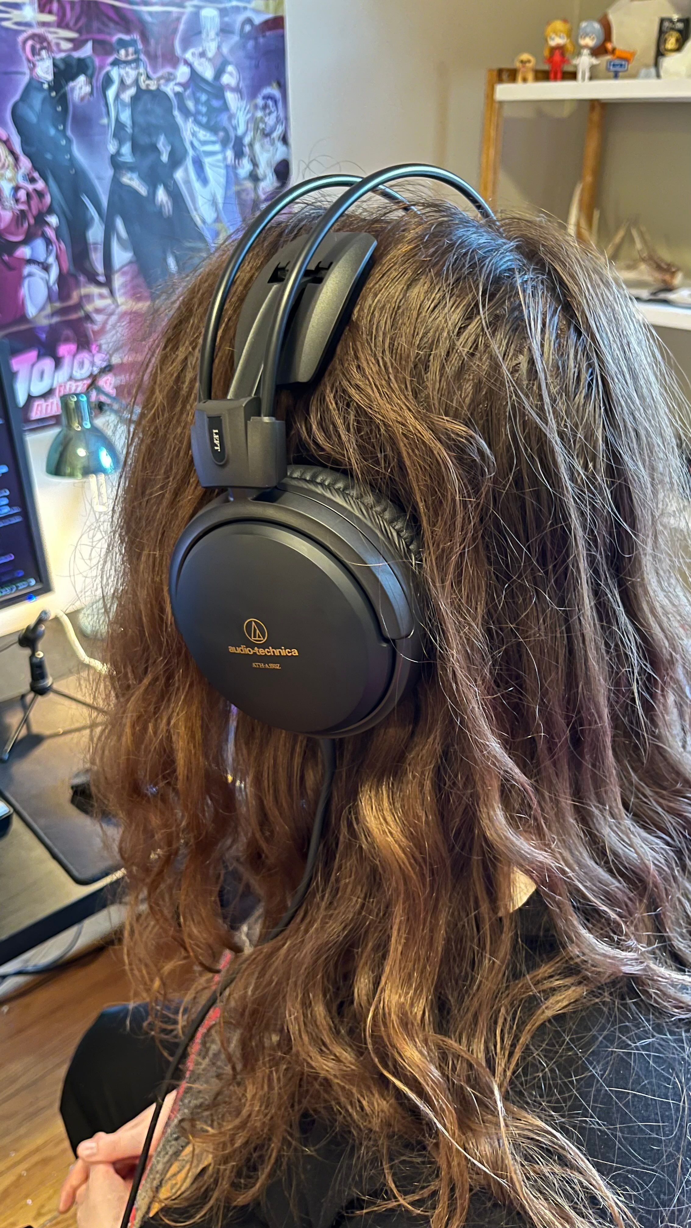 Audio-Technica ATH-A550Z high-fidelity closed-back headphones