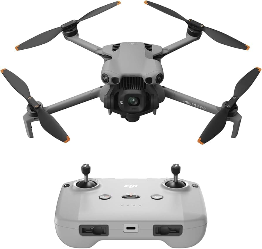 DJI Mini 5 Pro 1-inch sensor all-in-one mini drone - Fly More Combo (DJI RC-N3) aerial drone (CM-DM5PN3C) [Hong Kong genuine stock]