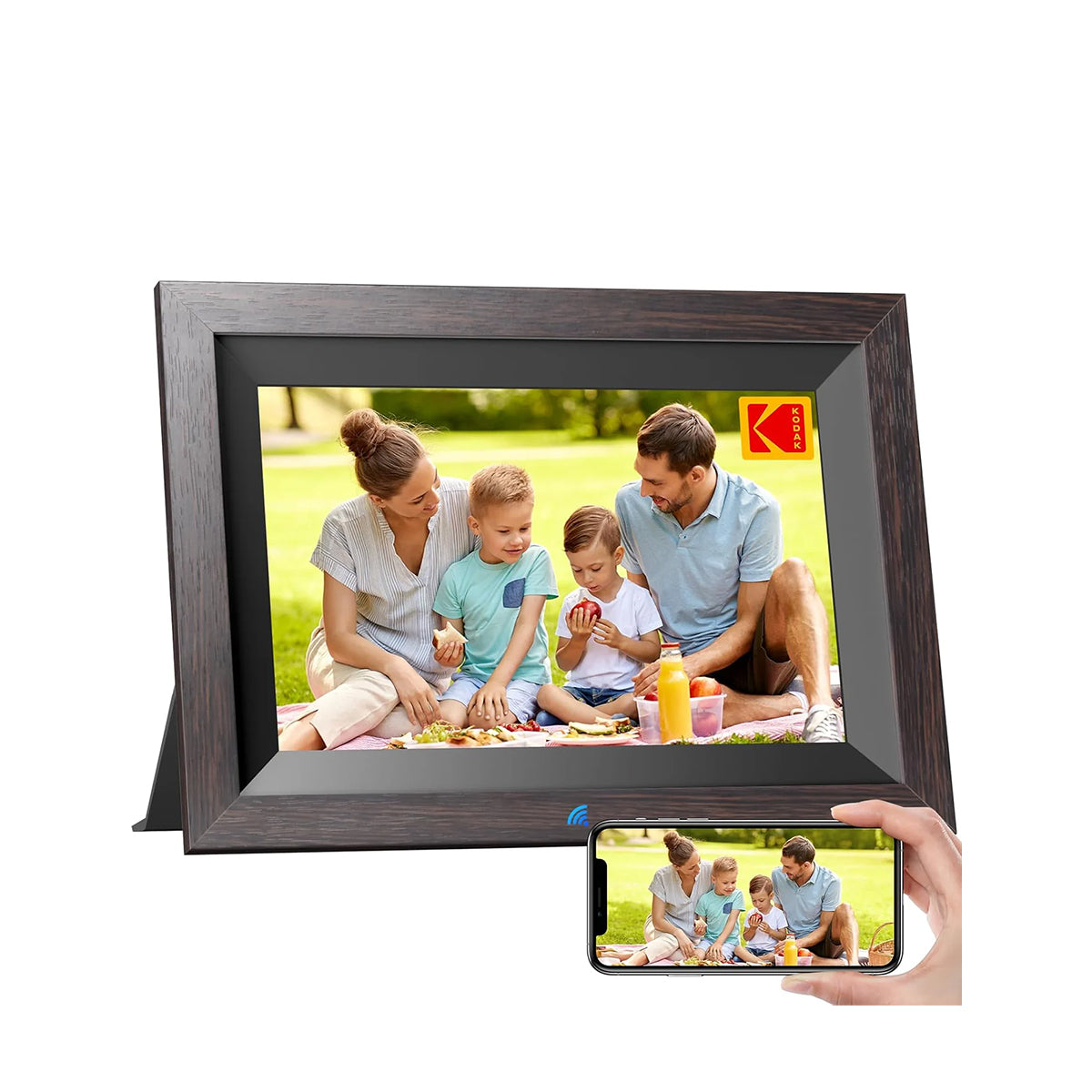 Kodak RCF-1012W（木色） WiFi 電子相架 原裝行貨
