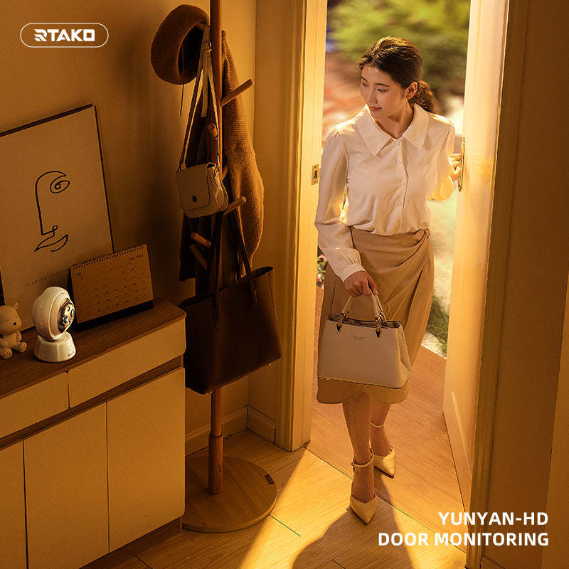 RTAKO 3K 1440p Pan & Tilt 雙鏡智能室內攝影機  [香港行貨]-DIGIBAL ONLINE