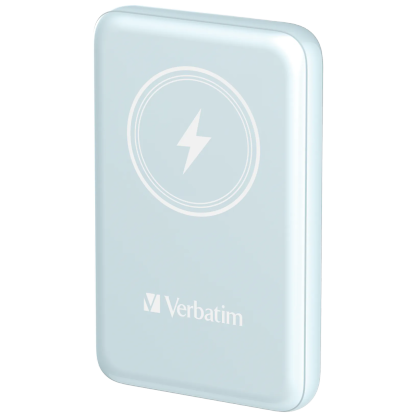 VERBATIM MagSafe Qi 15W PD 20W 10000mAh 磁吸無線流動充電池 [香港行貨]-DIGIBAL ONLINE