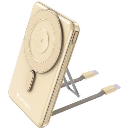 VERBATIM 5合1 Charge 'n' Go 5000 磁吸無線流動充電池 (WPBS2C5) *3C 認證 - 香港行貨-DIGIBAL ONLINE