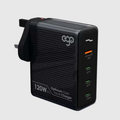 EGO 120W Optimum GaN 4USB 旅行充電器 [香港行貨]-DIGIBAL ONLINE