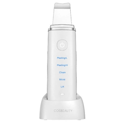 CosBeauty  超聲波毛孔清潔剷皮機 白色 - 日本平行進口-DIGIBAL ONLINE