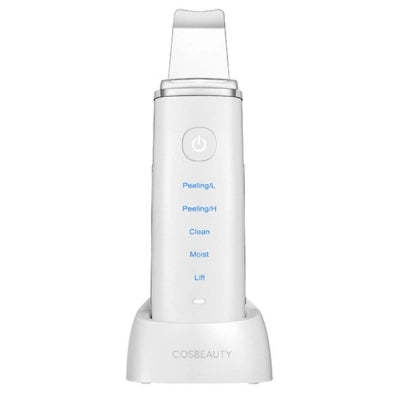 CosBeauty  超聲波毛孔清潔剷皮機 白色 - 日本平行進口-DIGIBAL ONLINE