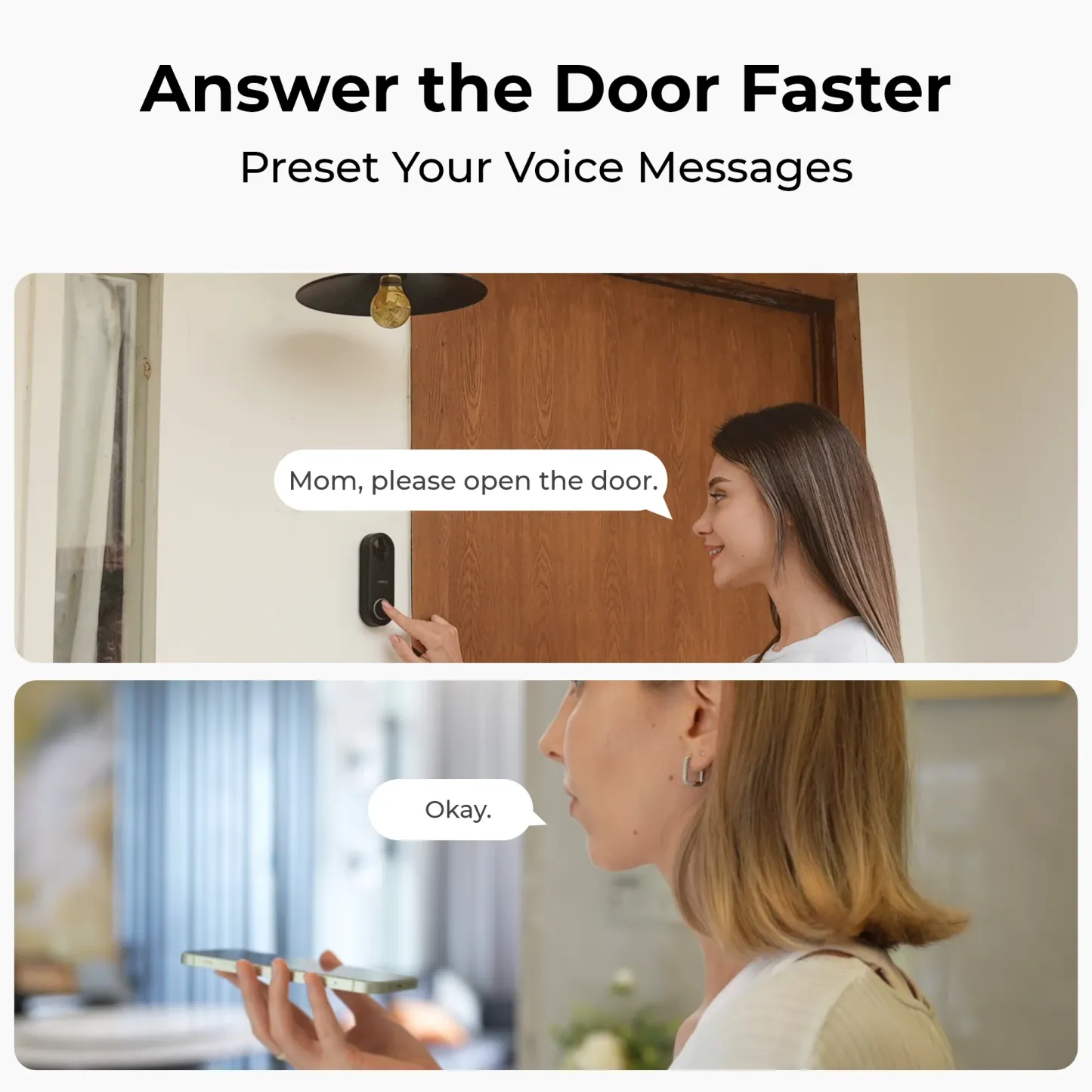Reolink Video Doorbell WiFi 全無線智能門鐘+門鈴攝錄機 [香港行貨]