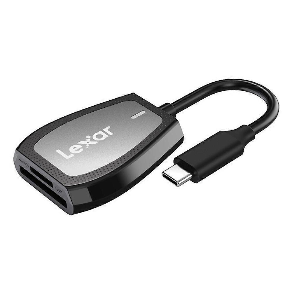 Lexar Professional USB-C Dual-Slot Reader for SD and microSD LRW470U-RNHNG [HONG KONG 2 Year Warranty]