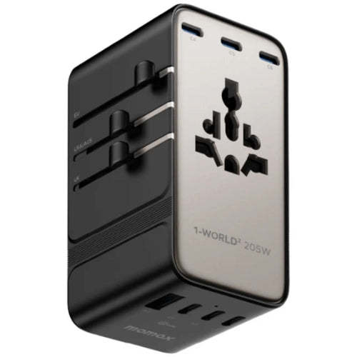 Momax 1-World2 205W七接口雙AC旅行插座 UA28UKL [香港行貨]-DIGIBAL ONLINE