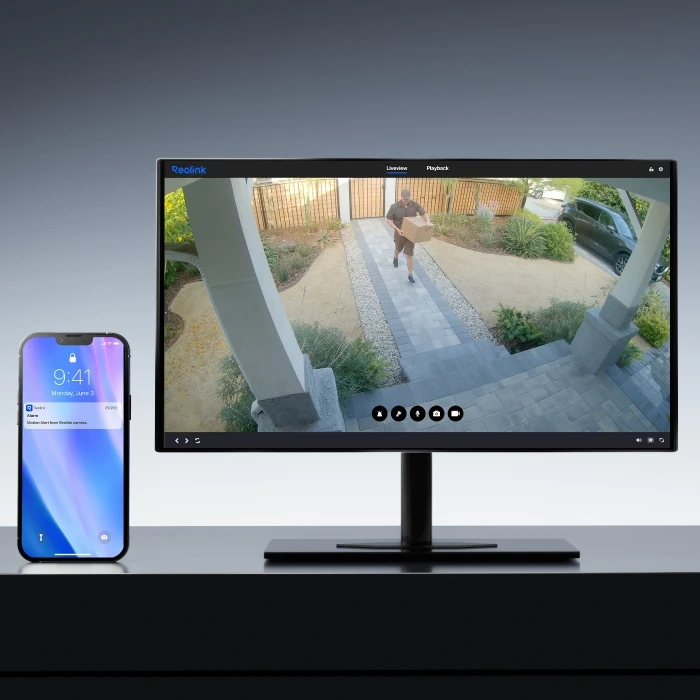 Reolink P324 | Live Viewing and Playback via App