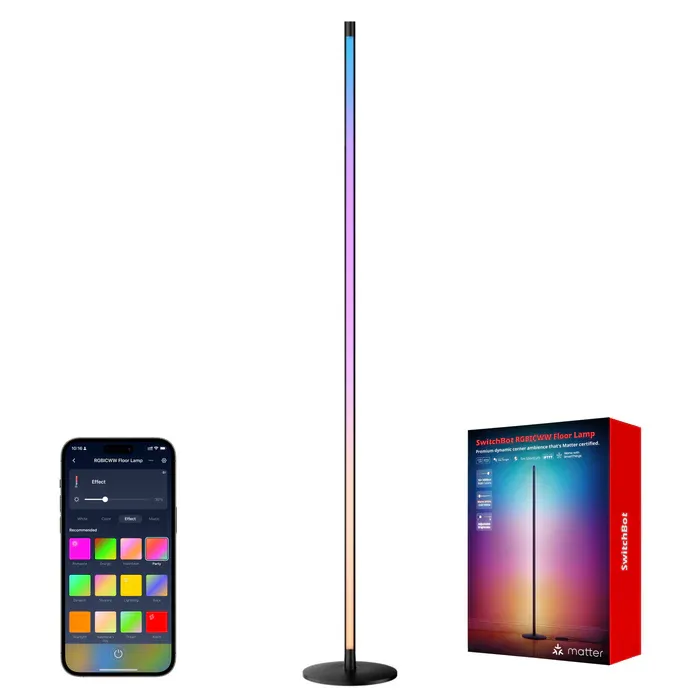 SwitchBot RGBICWW Floor Lamp 座地氣氛燈 - 香港行貨