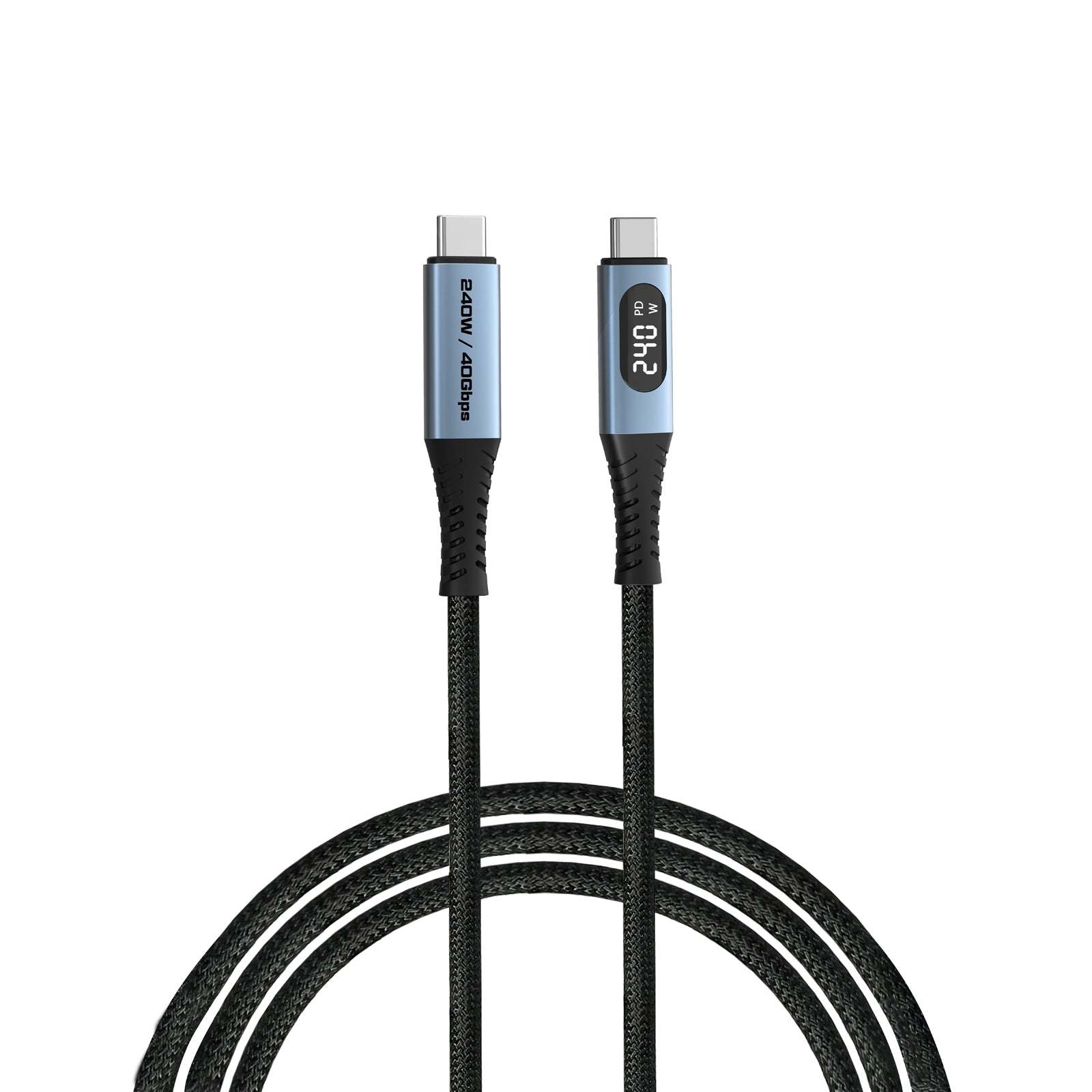 VERBATIM 240W USB-C 至 USB-C 充電傳輸線附 LED 顯示屏 31849 -香港行貨-DIGIBAL ONLINE
