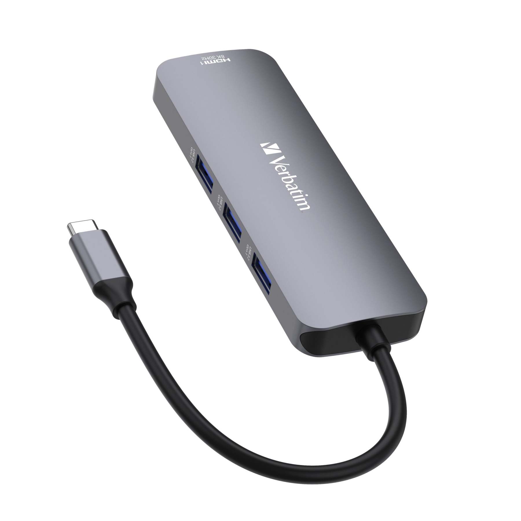 Verbatim USB-C Pro 8合1 8K HDMI擴展器 - 32151  [香港行貨]-DIGIBAL ONLINE