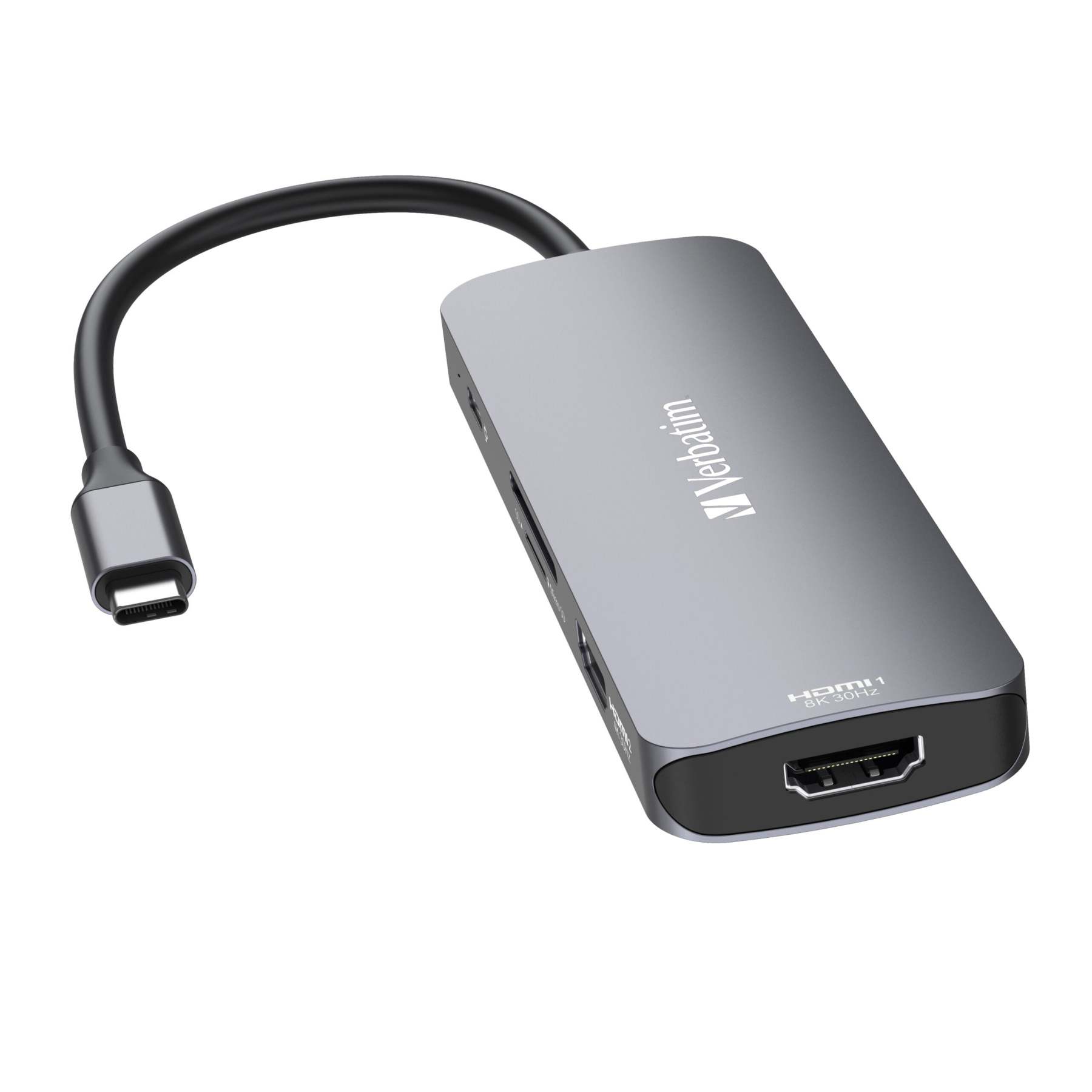 Verbatim USB-C Pro 8合1 8K HDMI擴展器 - 32151  [香港行貨]-DIGIBAL ONLINE