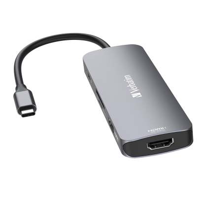 Verbatim USB-C Pro 8合1 8K HDMI擴展器 - 32151  [香港行貨]-DIGIBAL ONLINE