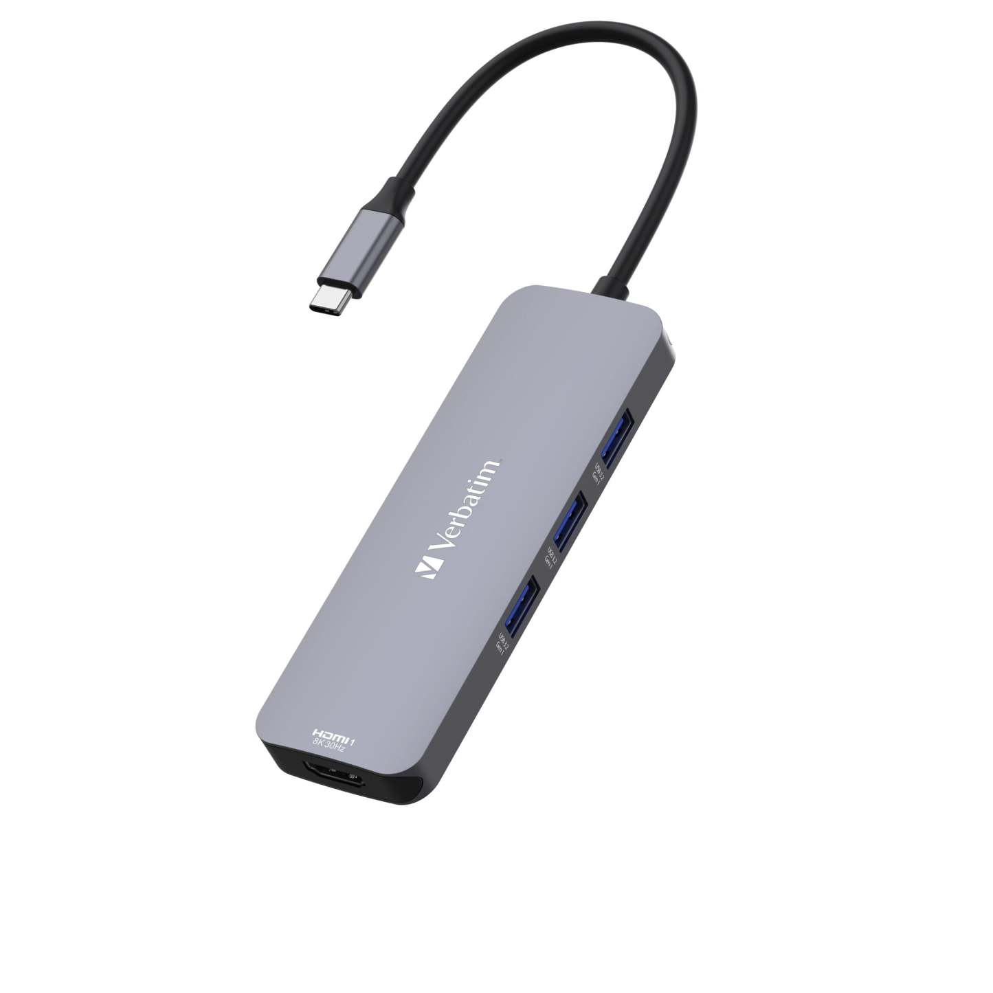 Verbatim USB-C Pro 8合1 8K HDMI擴展器 - 32151  [香港行貨]-DIGIBAL ONLINE