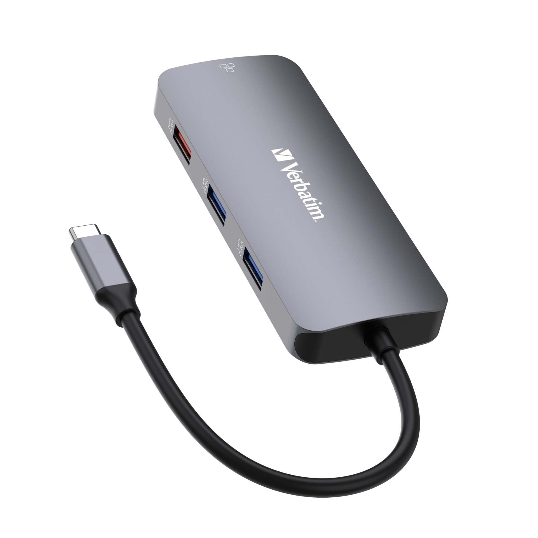 Verbatim USB-C Pro 9合1 USB 3.2 Gen 2 Type-C Lan擴展器 - 32152 [香港行貨]-DIGIBAL ONLINE