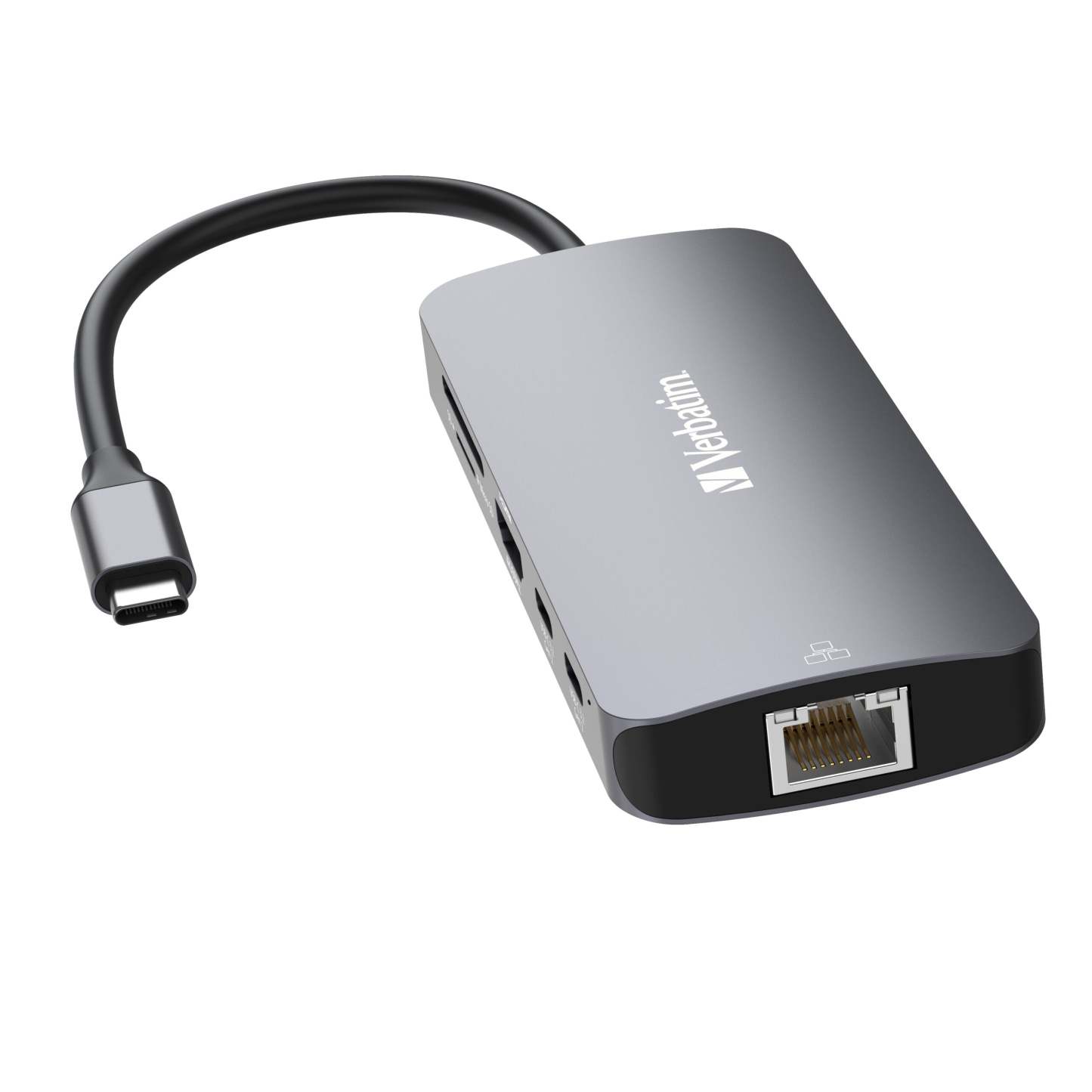 Verbatim USB-C Pro 9合1 USB 3.2 Gen 2 Type-C Lan擴展器 - 32152 [香港行貨]-DIGIBAL ONLINE