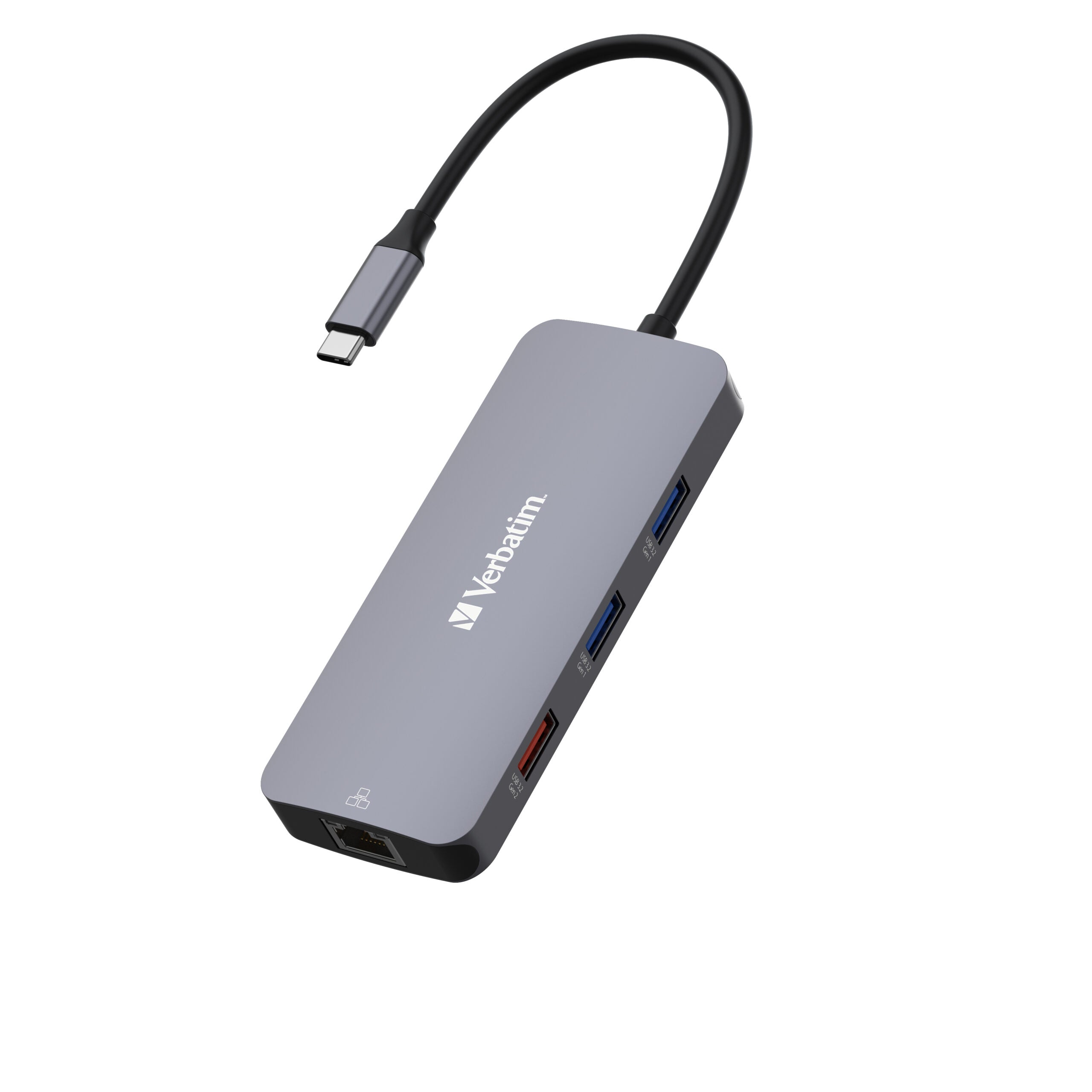 Verbatim USB-C Pro 9合1 USB 3.2 Gen 2 Type-C Lan擴展器 - 32152 [香港行貨]-DIGIBAL ONLINE