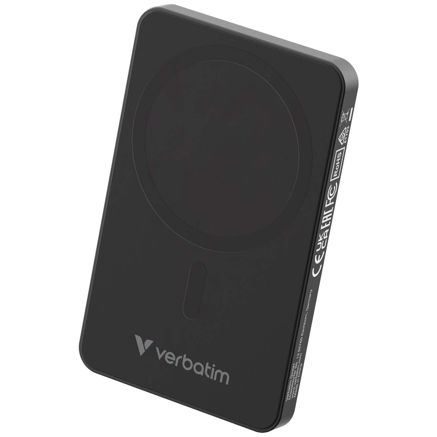 VERBATIM Charge 'n' Go 5000mah 磁吸無線流動充電池 [香港行貨]-DIGIBAL ONLINE