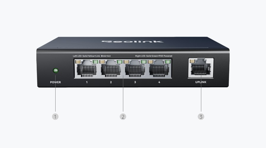 Reolink RLA-PS1E PoE Switch