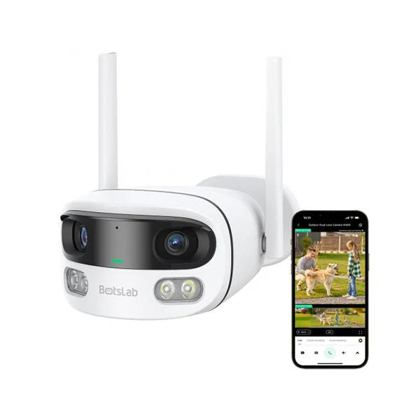 360 - Botslab W302 AI 4MP 3K UHD , F1.6特大光圈 智能戶外攝影機 [香港行貨]-DIGIBAL ONLINE