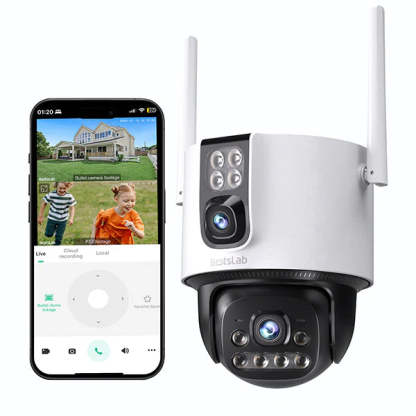 360 Botslab W315 AI智能戶外雙鏡頭攝影機【原裝行貨】 [香港行貨]-DIGIBAL ONLINE