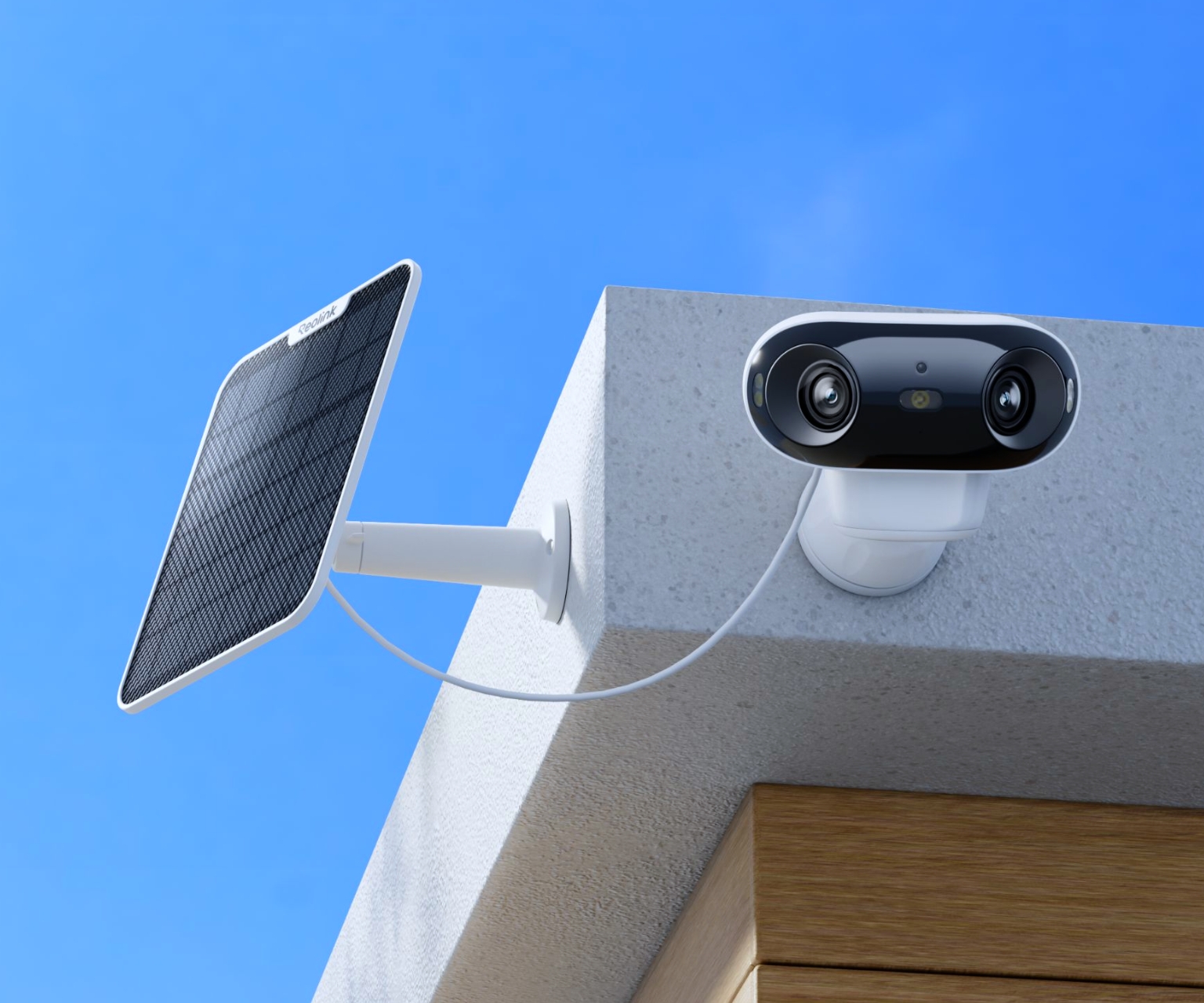 Reolink Argus 4 Pro 戶外防水電池雙鏡頭攝像頭 (8MP) [香港行貨] 外觀 1