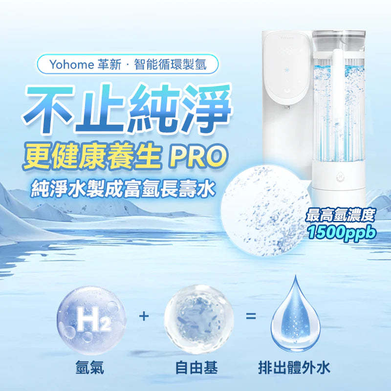 Yohome RO淨水微量元素智能速冷溫控富氫健康直飲水機 3.0 Pro [香港行貨]-DIGIBAL ONLINE