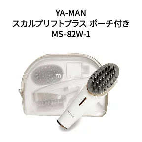 YA-MAN EMS微電流頭皮/臉部按摩梳, 國際電壓 MS-82-W - 標準版 - 日版平行進口-DIGIBAL ONLINE