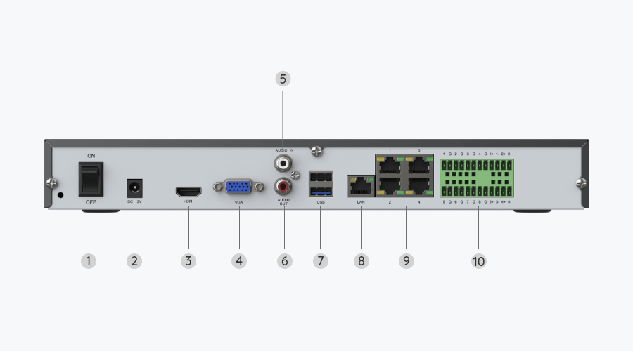 Reolink NVS36 /RLN36 PoE Network Video Recorder