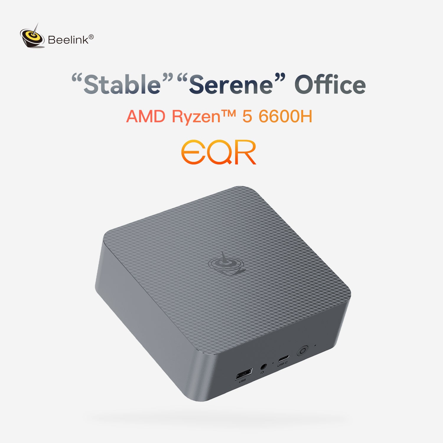 Beelink EQR6-LP4 6600H 24G Mini PC (CS-BLE660H) [Hong Kong Official Version]