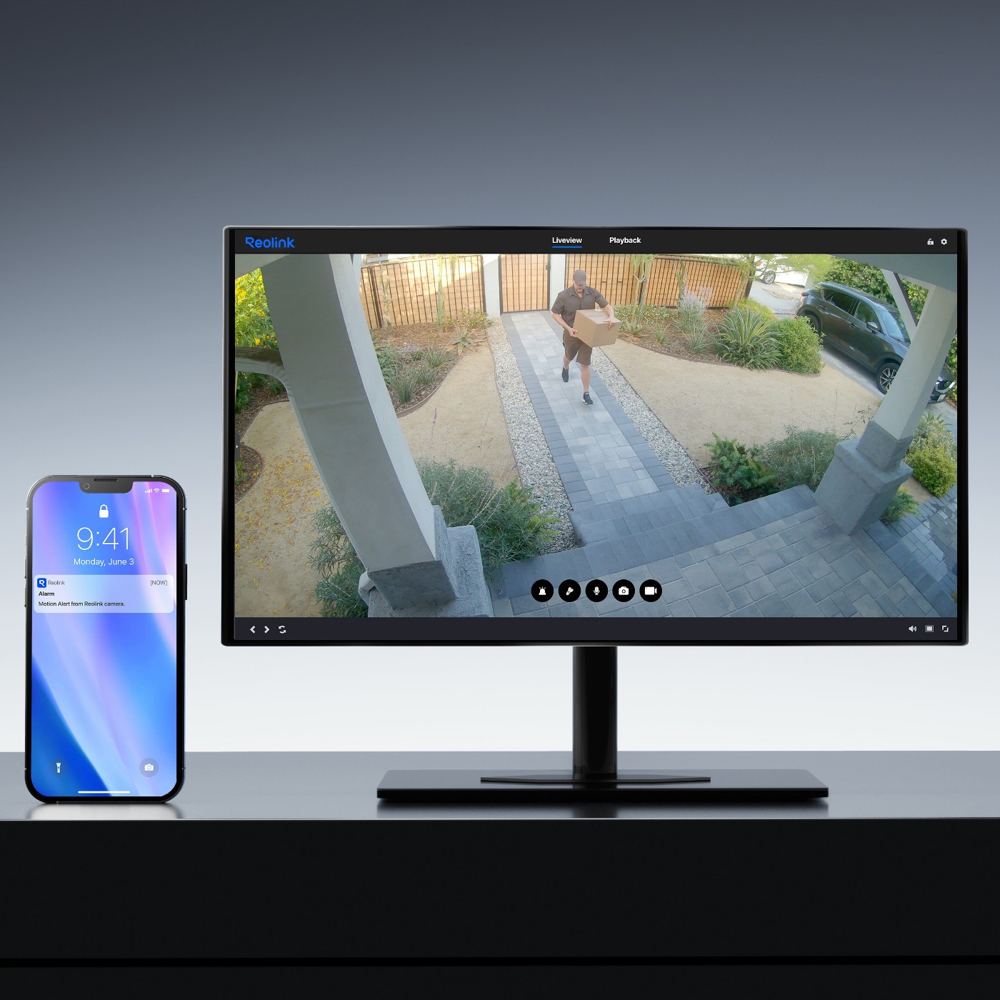 Reolink P340|App 即時查看與回放