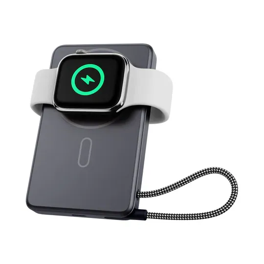 XPower MagNetoPlus Q10 Pro鋁合金10000mAh 45W PD3.0支架內置線及數顯QI2磁吸移動電源 [香港行貨一年保養]