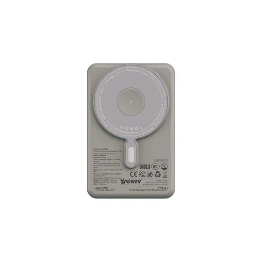 XPower M10R  (3C認證版) 7合1 10000mAh PD 3.0 雙內置線+磁吸無線移動電源連支架 [香港行貨]-DIGIBAL ONLINE